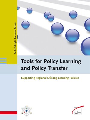 cover image of Tools for Policy Learning and Policy Transfer